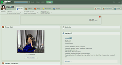 Desktop Screenshot of meo429.deviantart.com