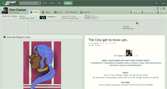 Desktop Screenshot of cino-checker.deviantart.com