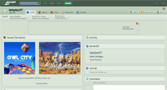Desktop Screenshot of lamptey97.deviantart.com