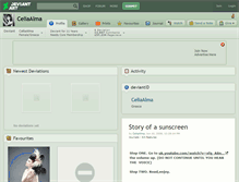 Tablet Screenshot of celiaalma.deviantart.com