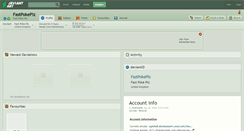 Desktop Screenshot of fastpokeplz.deviantart.com