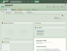 Tablet Screenshot of fastpokeplz.deviantart.com