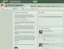 Tablet Screenshot of pokemoncrappypasta.deviantart.com