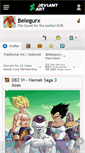 Mobile Screenshot of belegurx.deviantart.com