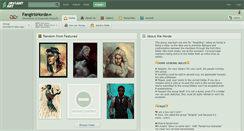 Desktop Screenshot of fangirlshorde.deviantart.com