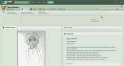 Desktop Screenshot of clow-damon.deviantart.com