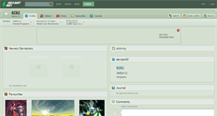 Desktop Screenshot of bzbz.deviantart.com