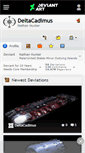 Mobile Screenshot of deltacadimus.deviantart.com
