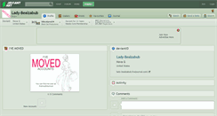 Desktop Screenshot of lady-bealzabub.deviantart.com