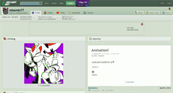 Desktop Screenshot of misomin77.deviantart.com