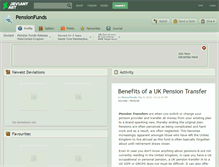 Tablet Screenshot of pensionfunds.deviantart.com
