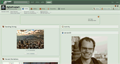 Desktop Screenshot of digitalfreakart.deviantart.com