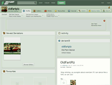 Tablet Screenshot of oldfartplz.deviantart.com