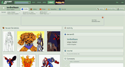 Desktop Screenshot of lordhelikaon.deviantart.com