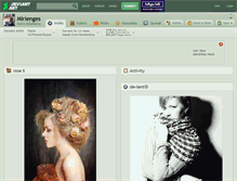 Tablet Screenshot of mirlenges.deviantart.com