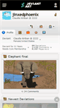 Mobile Screenshot of jinxedphoenix.deviantart.com