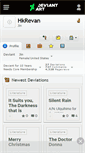 Mobile Screenshot of hkrevan.deviantart.com
