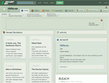Tablet Screenshot of hkrevan.deviantart.com