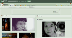 Desktop Screenshot of majina.deviantart.com