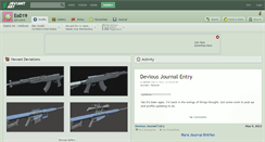 Desktop Screenshot of eod19.deviantart.com