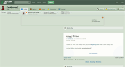 Desktop Screenshot of darkeeveez.deviantart.com