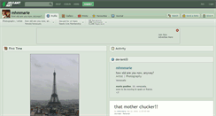 Desktop Screenshot of mhmmarie.deviantart.com