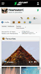 Mobile Screenshot of hearteaterc.deviantart.com