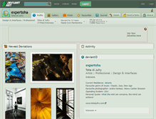 Tablet Screenshot of expertoha.deviantart.com