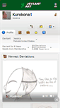 Mobile Screenshot of kurokona1.deviantart.com
