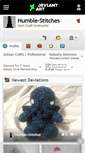 Mobile Screenshot of humble-stitches.deviantart.com