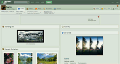 Desktop Screenshot of barns.deviantart.com