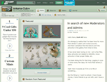 Tablet Screenshot of ankama-club.deviantart.com