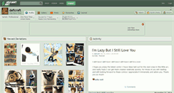 Desktop Screenshot of daftcraft.deviantart.com