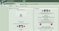 Desktop Screenshot of kankuroxtentenfc.deviantart.com