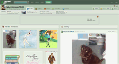 Desktop Screenshot of ladymoonscar9828.deviantart.com