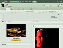 Tablet Screenshot of guddy.deviantart.com