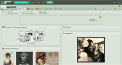 Desktop Screenshot of idolo2040.deviantart.com