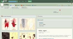 Desktop Screenshot of mcjesus.deviantart.com