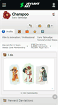 Mobile Screenshot of charapoo.deviantart.com