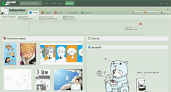 Desktop Screenshot of icebaerchen.deviantart.com