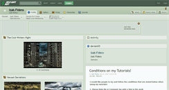 Desktop Screenshot of izak-fidens.deviantart.com