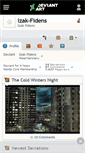 Mobile Screenshot of izak-fidens.deviantart.com