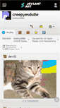 Mobile Screenshot of creepyesdsdie.deviantart.com
