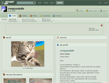 Tablet Screenshot of creepyesdsdie.deviantart.com