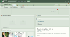 Desktop Screenshot of peaceful-zen.deviantart.com