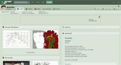 Desktop Screenshot of anurizm.deviantart.com