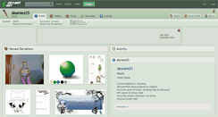 Desktop Screenshot of deanie425.deviantart.com