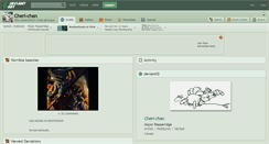 Desktop Screenshot of cheri-chan.deviantart.com