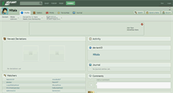 Desktop Screenshot of nitala.deviantart.com