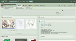 Desktop Screenshot of neko-winry-rockbell.deviantart.com